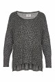 Pulover cu leopard print