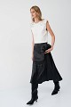 Sleeveless sweater with rhinestone embellishments