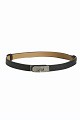 Belt with a rhinestone buckle
