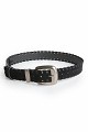 Belt with braided details