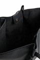 Shopper bag with pleats