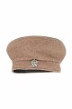 Beret with a jeweled detail