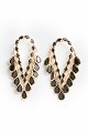 Drop-shaped earrings