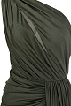 Rochie lungă pe un umăr - Gold label