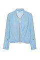Blusa cruzada manga larga cadena