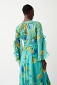 Blusa cruzada floral