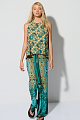 Sleeveless printed top