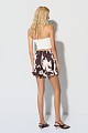 Strapless basic crop top
