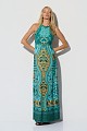 Maxi printed dress