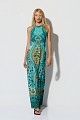 Maxi printed dress