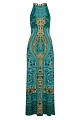 Maxi printed dress