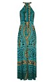 Maxi printed dress