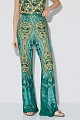 Printed wide-leg trousers