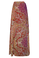 Maxi printed skirt