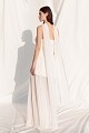 Vestido largo sin tirantes con transparencias - Gold Label