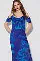 Rochie lungă drapată - Gold Label