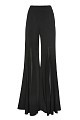 Pantalones de cintura alta con detalles transparentes - Gold Label