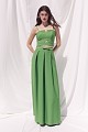 Bustier crop con tirantes y acabado satinado - Gold Label