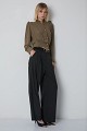 Blouse with decorative buttons