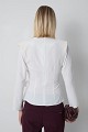 Blouse with a waist tie detail