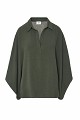 Oversized blouse with 3/4 sleeves