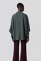 Oversized blouse with 3/4 sleeves