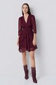Mini dress with ruffles