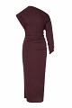 Rochie midi pe un umăr