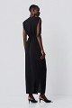 Sleeveless maxi dress with knot detail