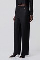 Striped sequin trousers