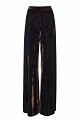 Velvet flared trousers