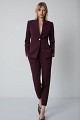 Blazer without lapel