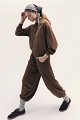 Pantalones plisados