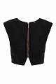 Crepe crop top - Gold label