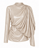 Lurex μπλούζα με σούρες - Gold label