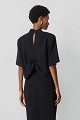 Cropped blouse with gathers at the back – Gold labe