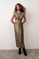 Μίντι φόρεμα με cut-out design - Gold label
