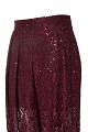 Harem trousers with lace and sequins - Gold label
