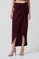 Falda midi fruncida - Gold Label