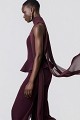 Strapless top with a scarf detail - Gold label