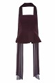 Strapless top with a scarf detail - Gold label