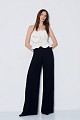 Ολόσωμη στράπλες φόρμα με απλικέ λουλούδι - Gold label