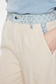 Olivia trousers with denim belt