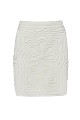 Mini skirt with broderie