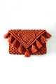 Broderie bag with tassels