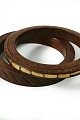 Set bracelets in wood design