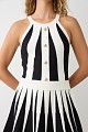 Striped halter top