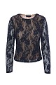 Lace top with cut works