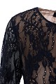 Lace top with cut works