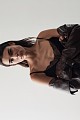 Sleeveless top with lace